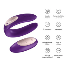 Cargar imagen en el visor de la galería, Vibrador Satisfyer Partner Plus con control